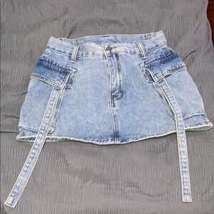 Denim skirt